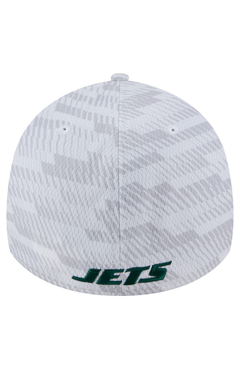 New Era Men's New Era  White New York Jets Gameday Graded 39THIRTY Flex Hat, Alternate, color, 