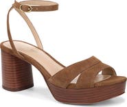 Veronica Beard Drina Ankle Strap Platform Sandal