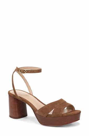 Veronica Beard Drina Ankle Strap Platform Sandal