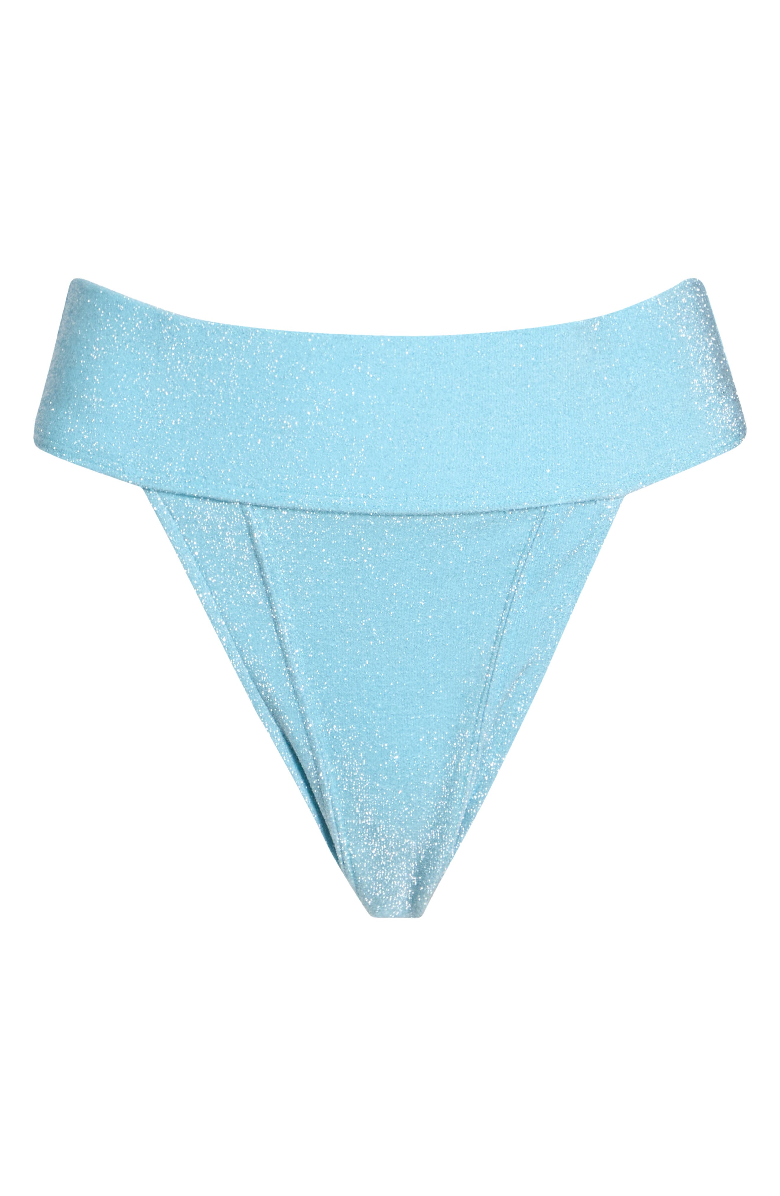 Free People Blair Metallic Bikini Bottoms