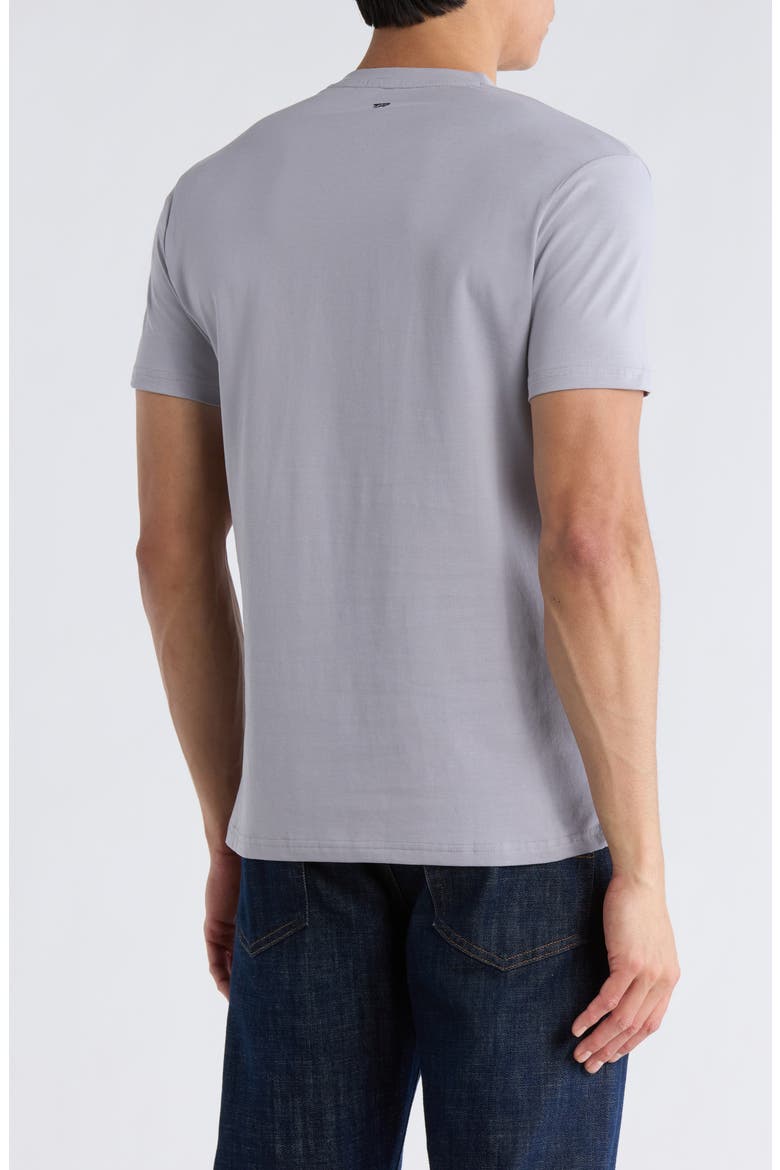 3D Abstract Graphic T-Shirt, Alternate, color, GREY