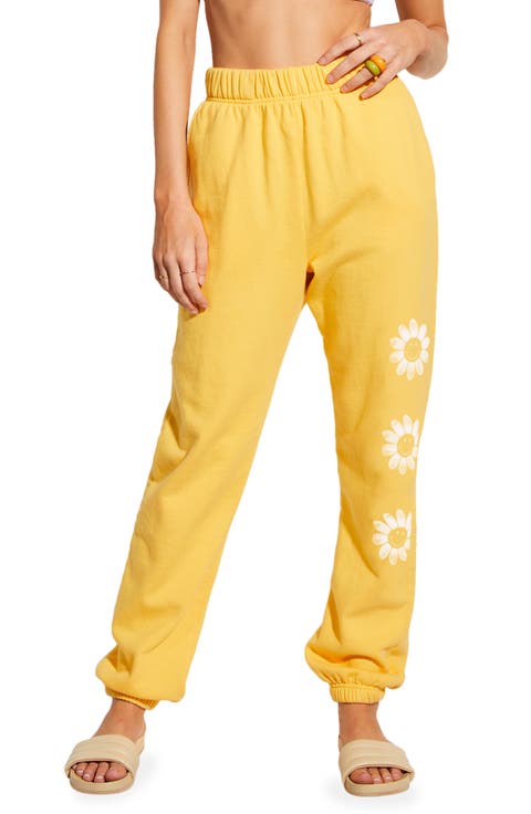 x Smiley® Happy Saturday Organic Cotton Blend Joggers