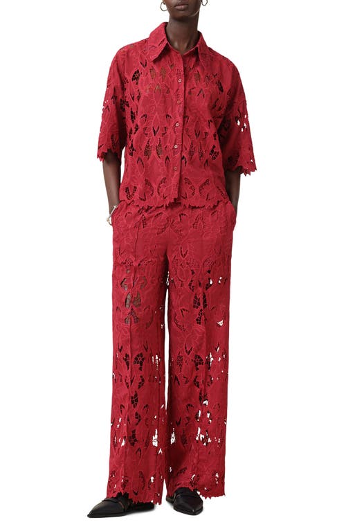 Allsaints Charli Embroidered Button-up Shirt
