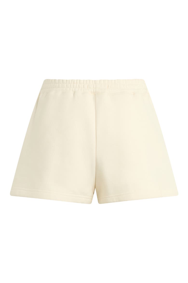 Sweat Shorts, Alternate, color, GARDENIA