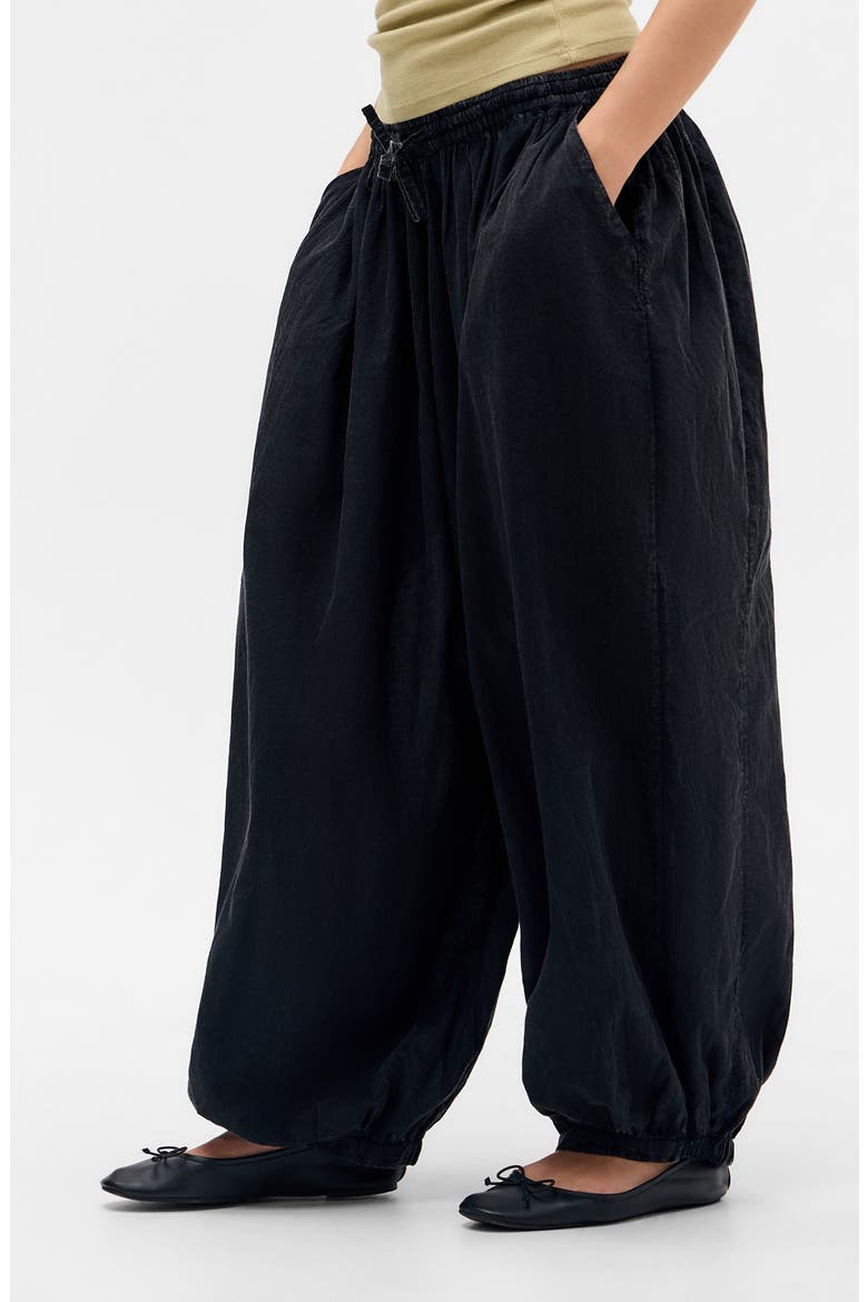 Irina Balloon Pants, Alternate, color, BLACK
