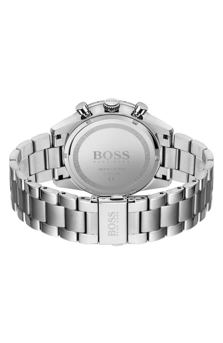 BOSS Pilot Edition Chronograph Bracelet Watch, 44mm, Alternate, color, 