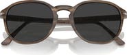 Persol 55mm Polarized Pillow Sunglasses