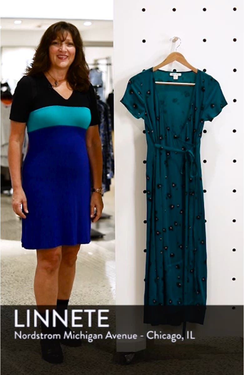 Wrap Me Up Print Midi Dress, sales video thumbnail