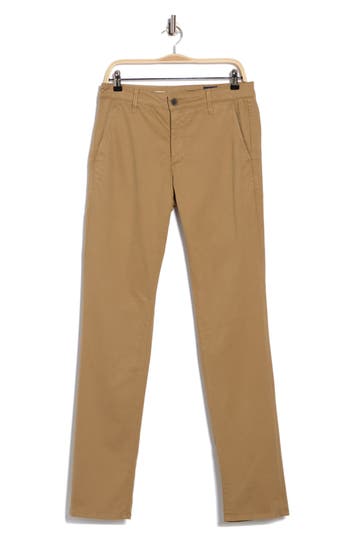 Ag Marshall Slim Fit Chinos In Nude