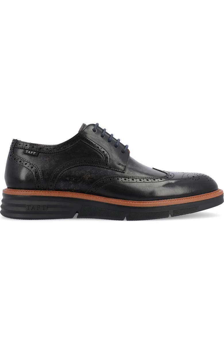 TAFT Leather Wingtip Derby, Alternate, color,
