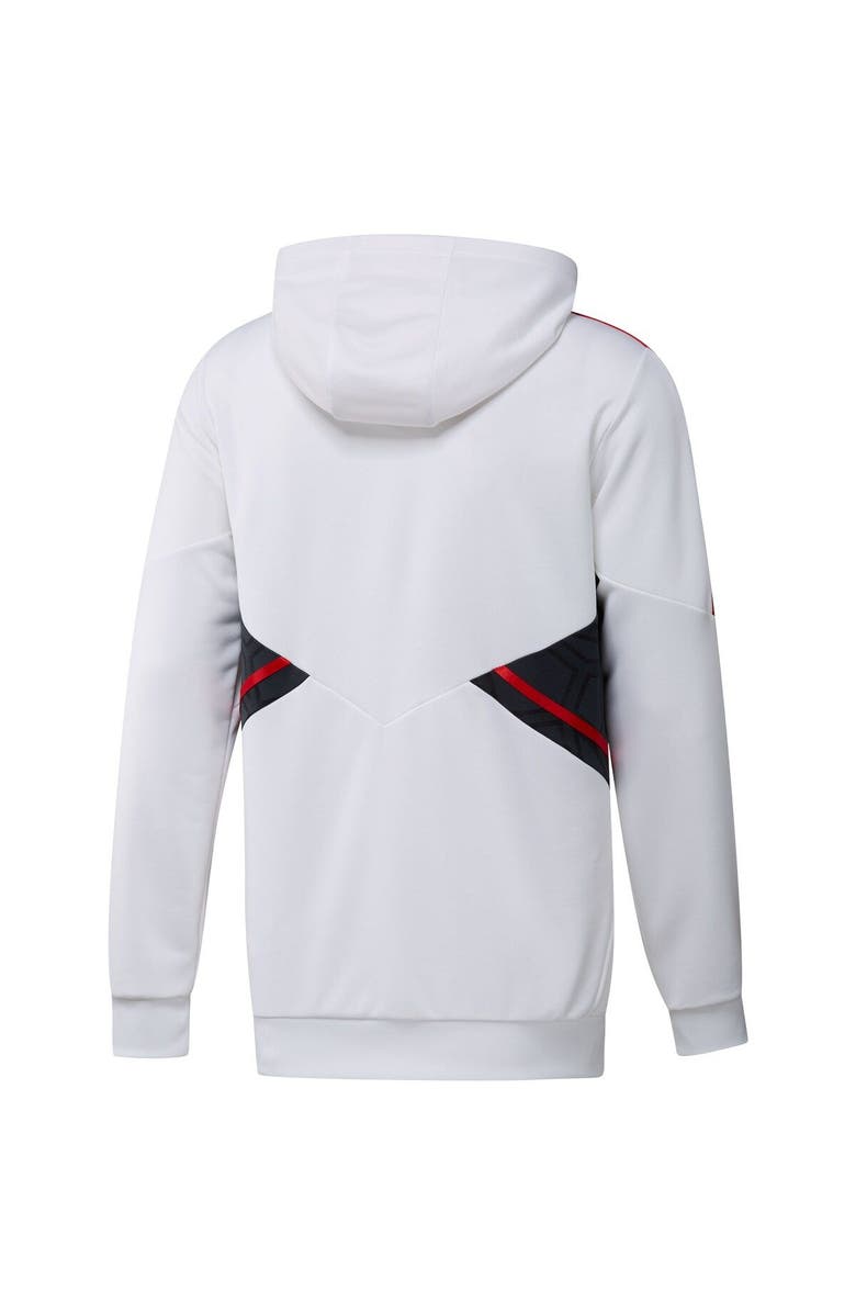 adidas Men's adidas White Bayern Munich Track AEROREADY Quarter-Zip Hoodie, Alternate, color, 