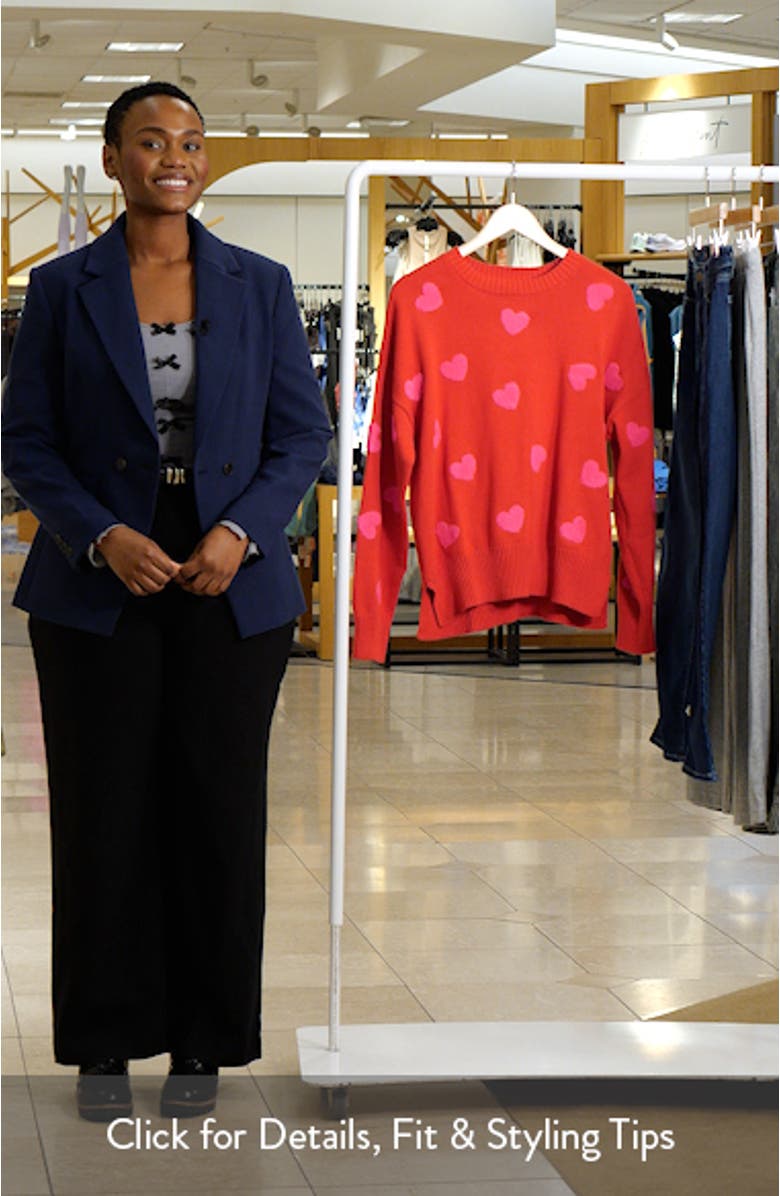 Callie Heart Sweater, sales video thumbnail