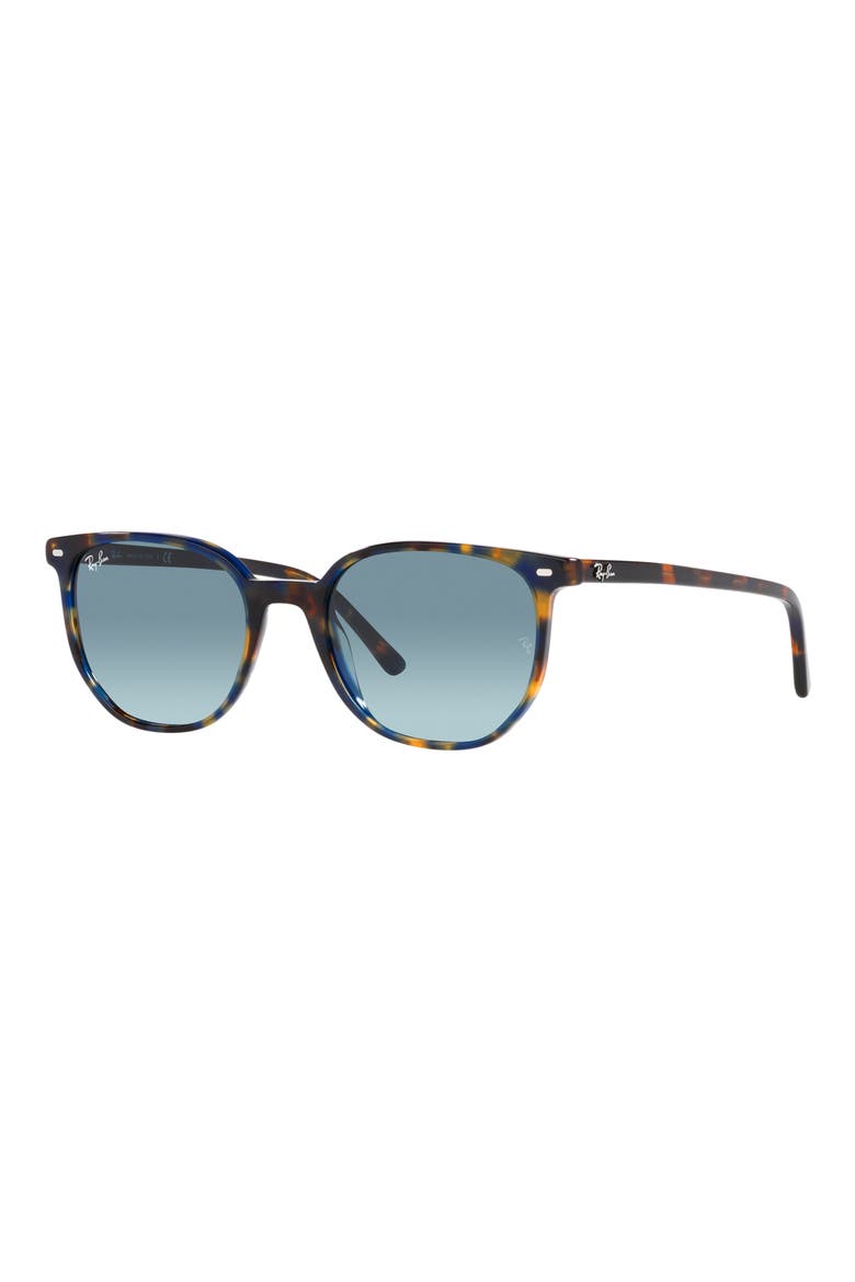 Elliot 50mm Gradient Square Sunglasses, Alternate, color, BLUE GRADIENT