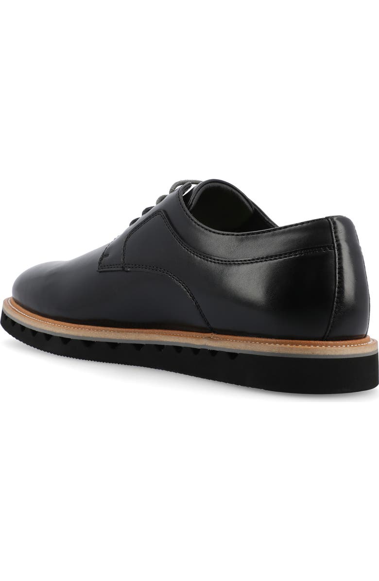 VANCE CO William Tru Comfort Plain Toe Derby, Alternate, color, Black