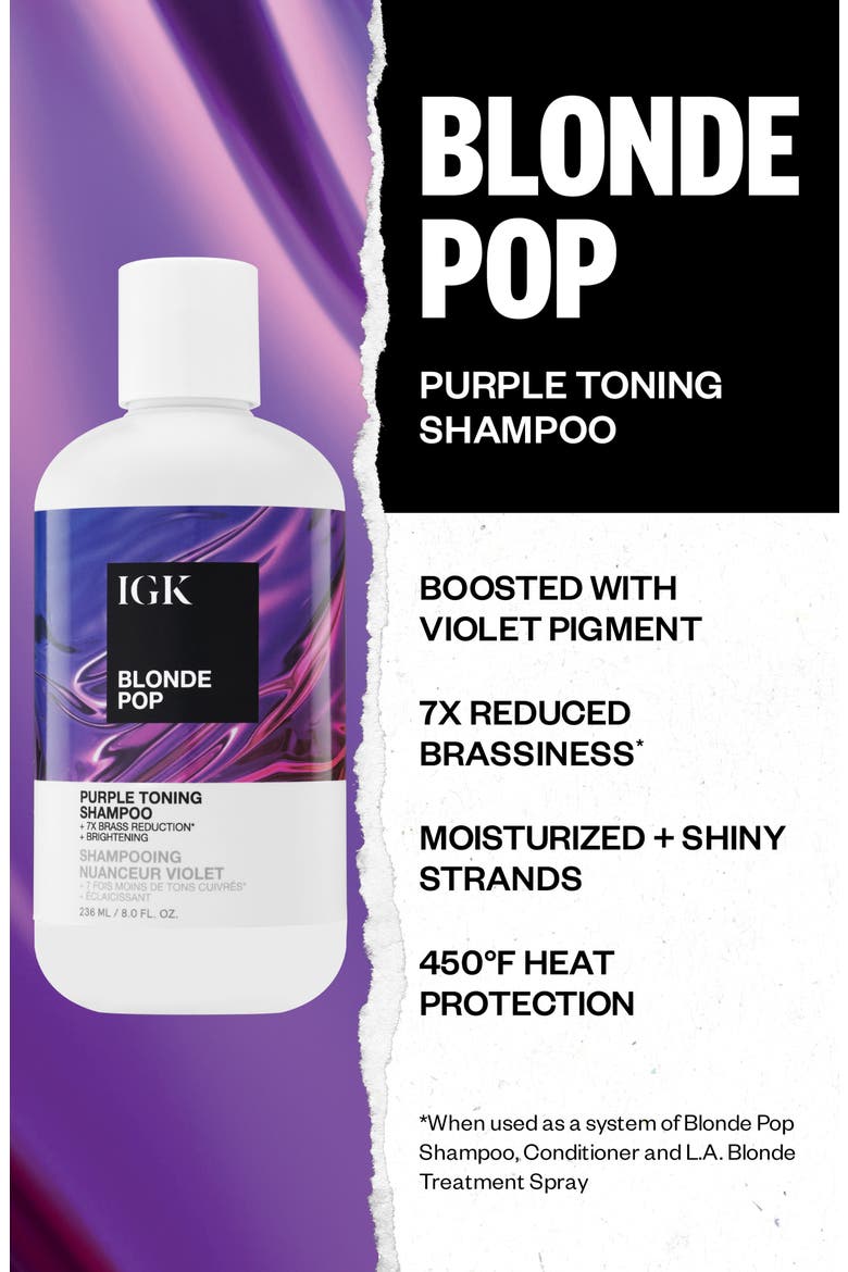 Blonde Pop Toning Shampoo, Alternate, color, NO COLOR