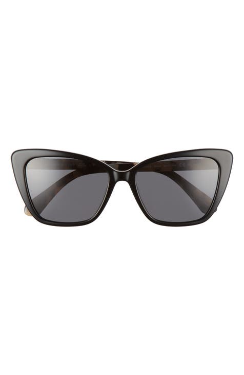 lucca 55mm cat eye sunglasses