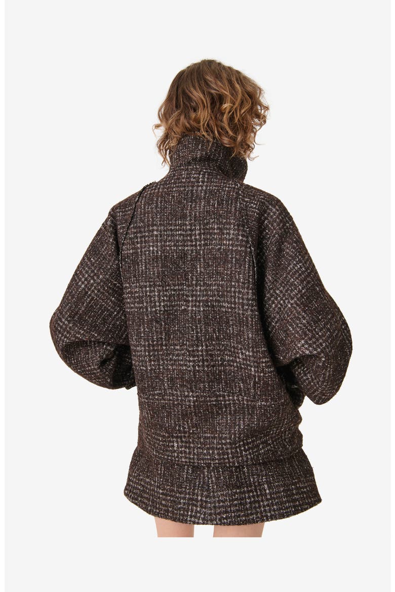 The Inja Jacket, Alternate, color, EARTHY BROWN