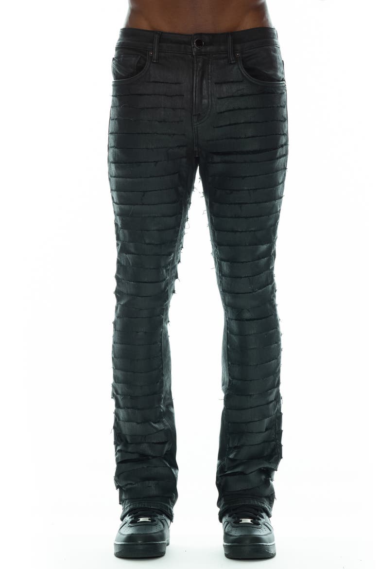 Belted Punk Stretch Super Skinny Jeans, Main, color, COATED