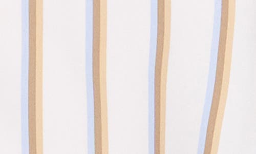 VINCE CAMUTO VINCE CAMUTO STRIPE TIE FRONT BUTTON-UP SHIRT 