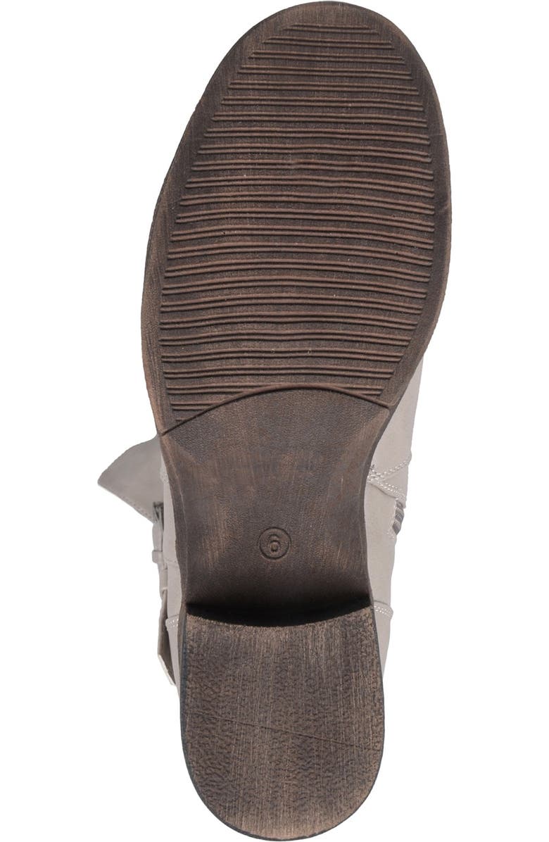 JOURNEE Bite Ruched Riding Boot, Alternate, color, Taupe