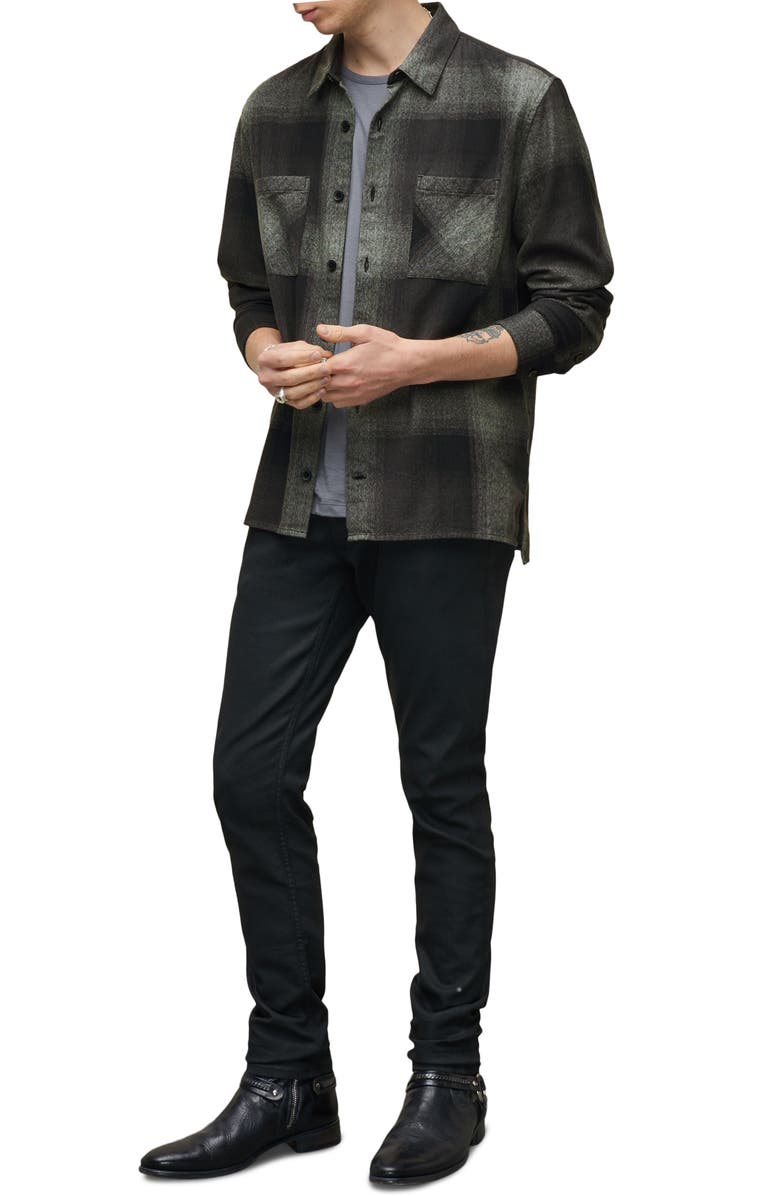 John Varvatos Cole Regular Fit Cotton Button-Up Shirt, Alternate, color, 