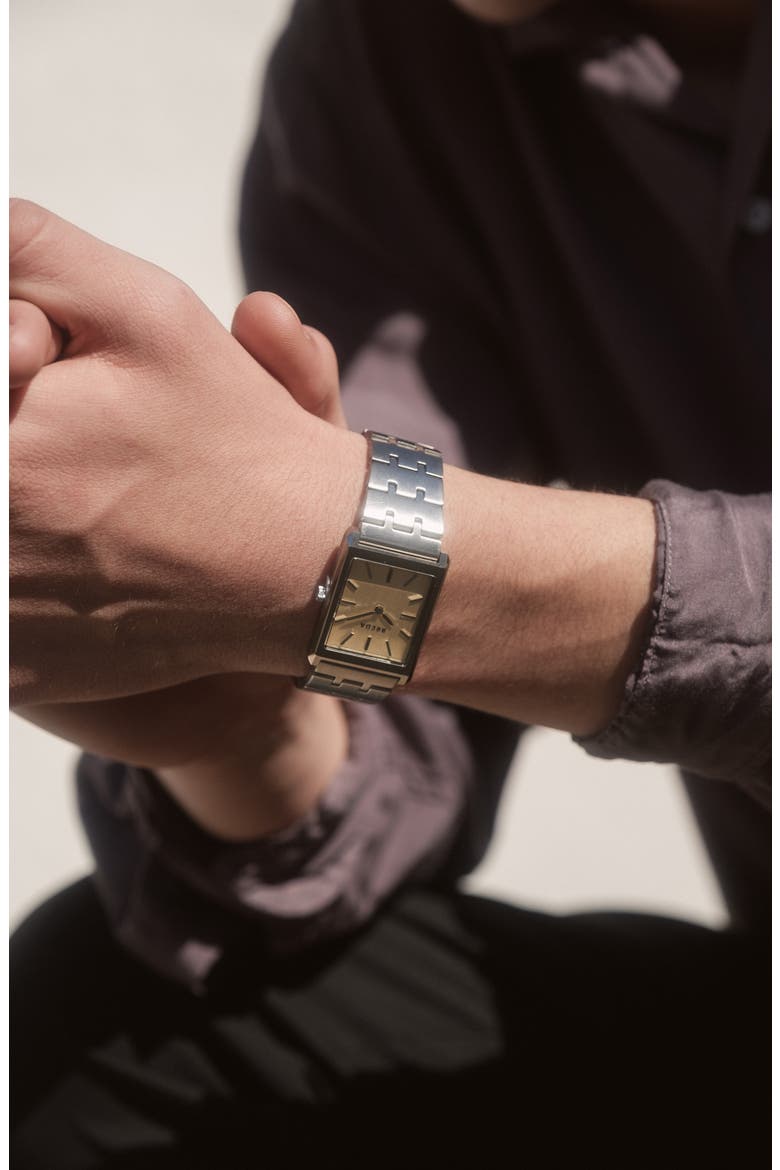 Virgil Bracelet Watch, 26mm, Alternate, color, SILVER