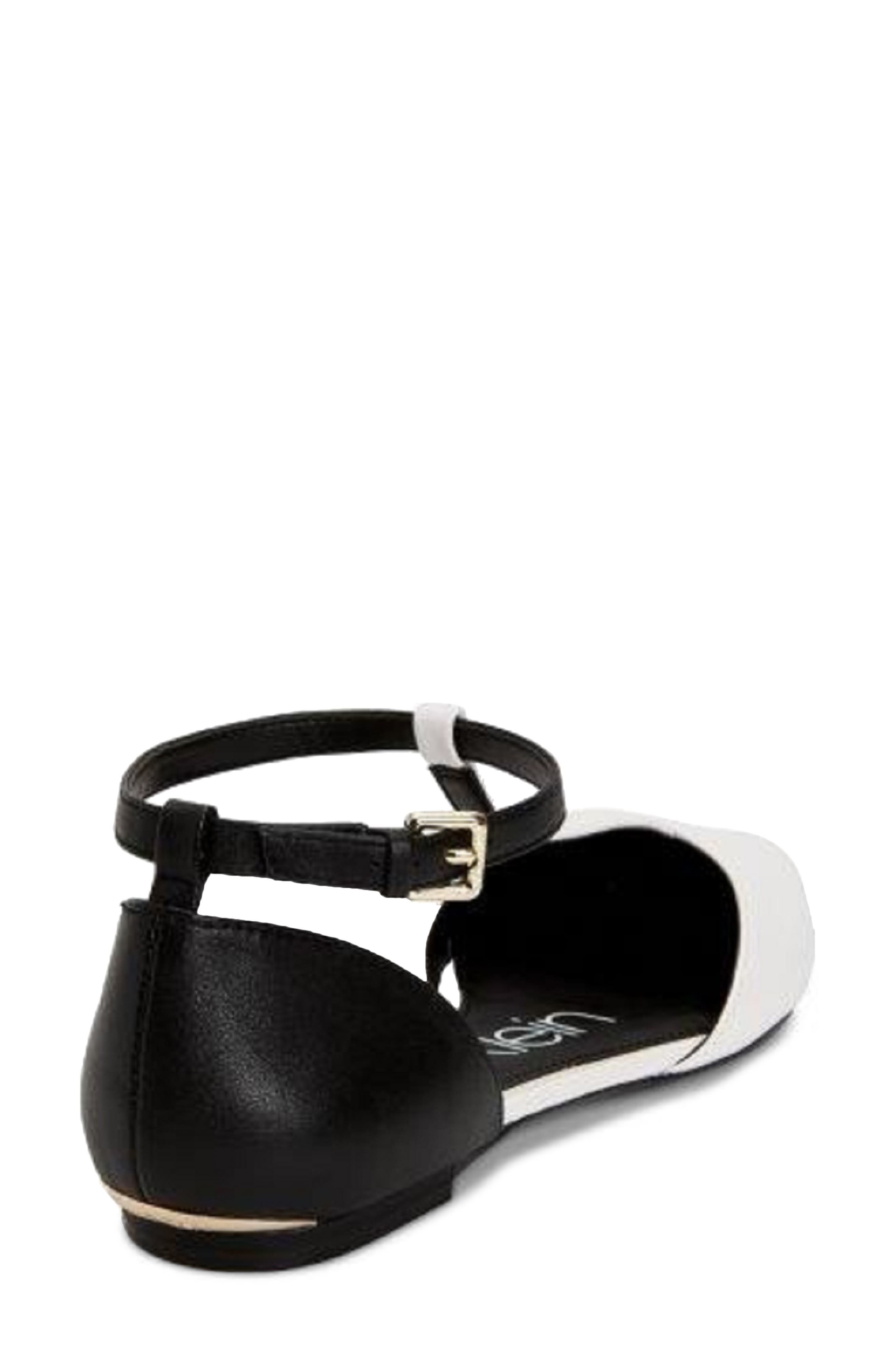 Calvin Klein 'Ghita' T-Strap Flat, Alternate, color, 