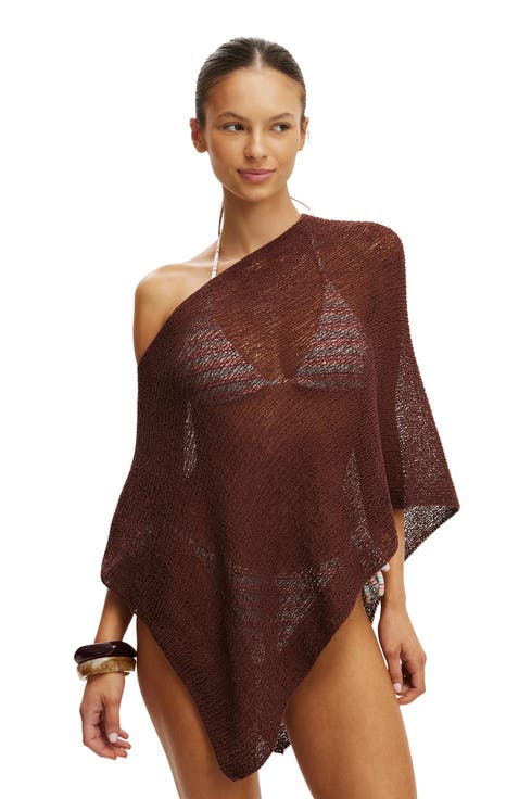 Women's Rumi Open Knit Poncho