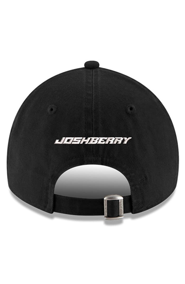 New Era Men's New Era Black Josh Berry Name & Number 9TWENTY Adjustable Hat, Alternate, color, Black