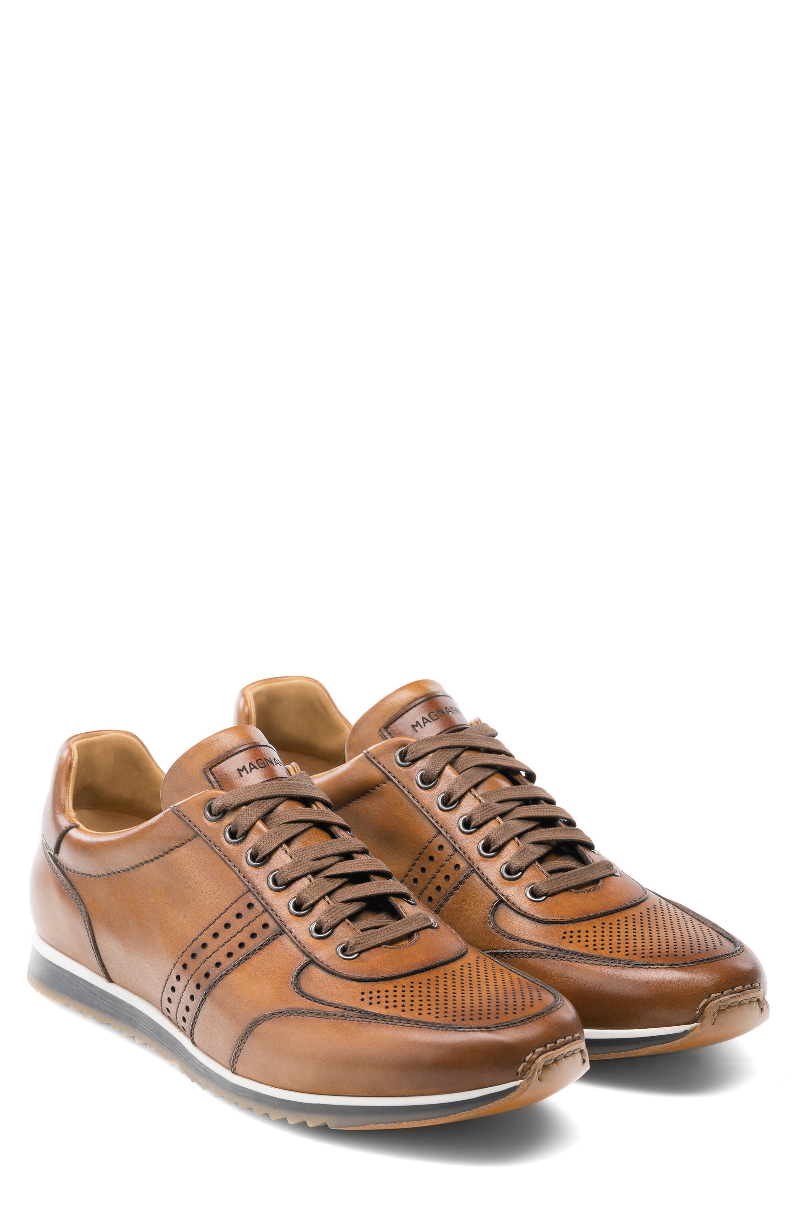 Marlow Sneaker, Main, color, COGNAC LEATHER