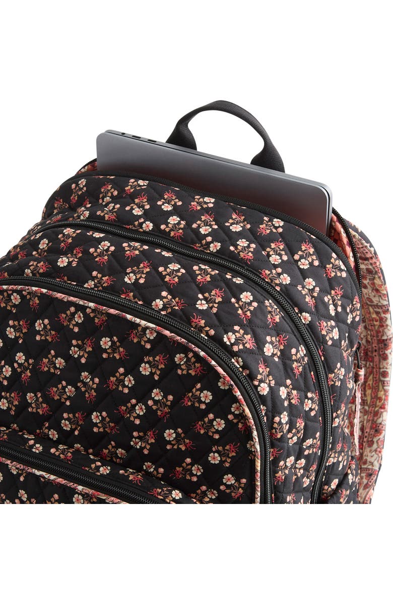 VERA BRADLEY Large Bancroft Quilted Backpack, Alternate, color, Melissa Ditsy