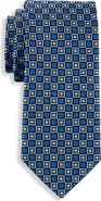 Oak Hill by DXL Big & Tall Geometric Patterned Tie V2