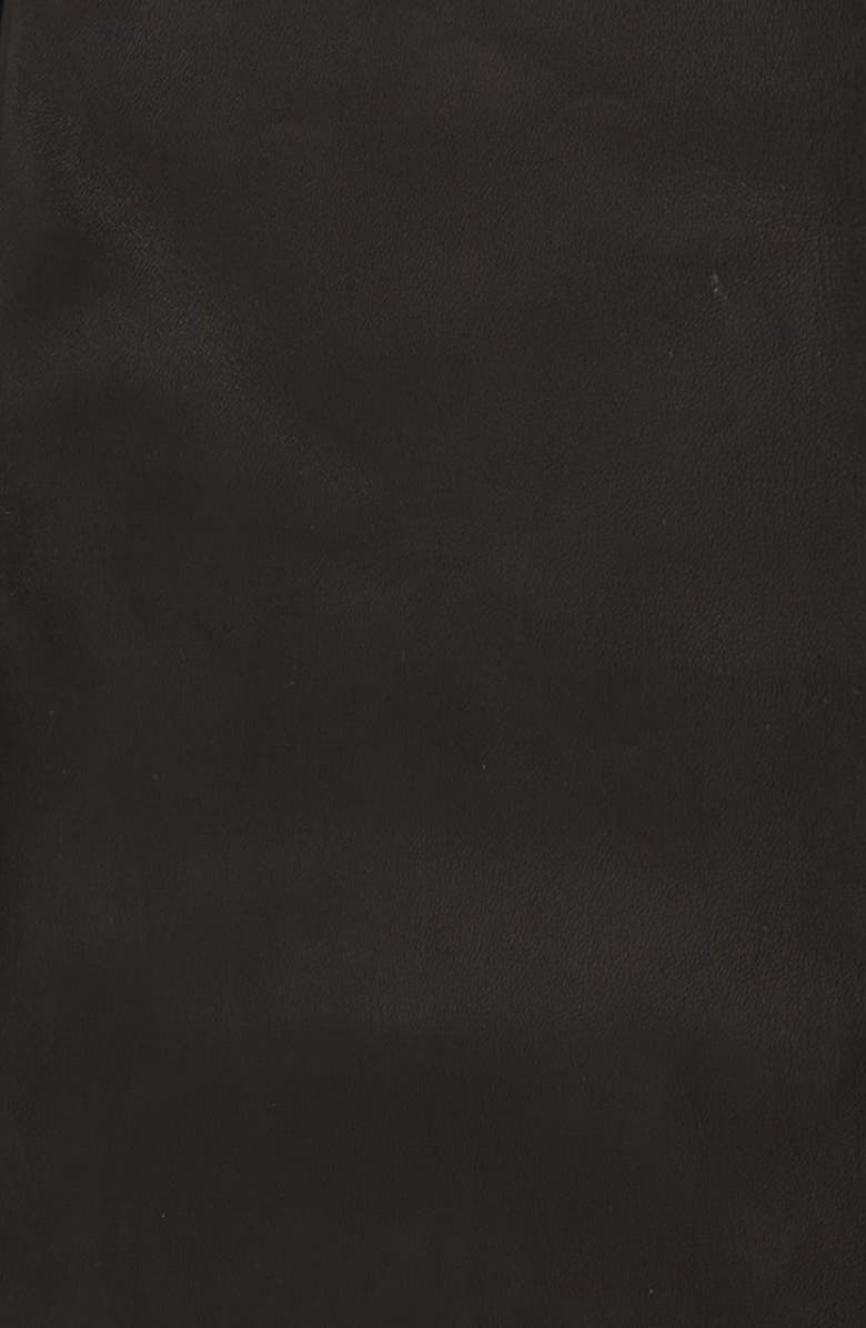 MM6 Maison Margiela x Agnelle Leather Opera Gloves, Alternate, color, Black