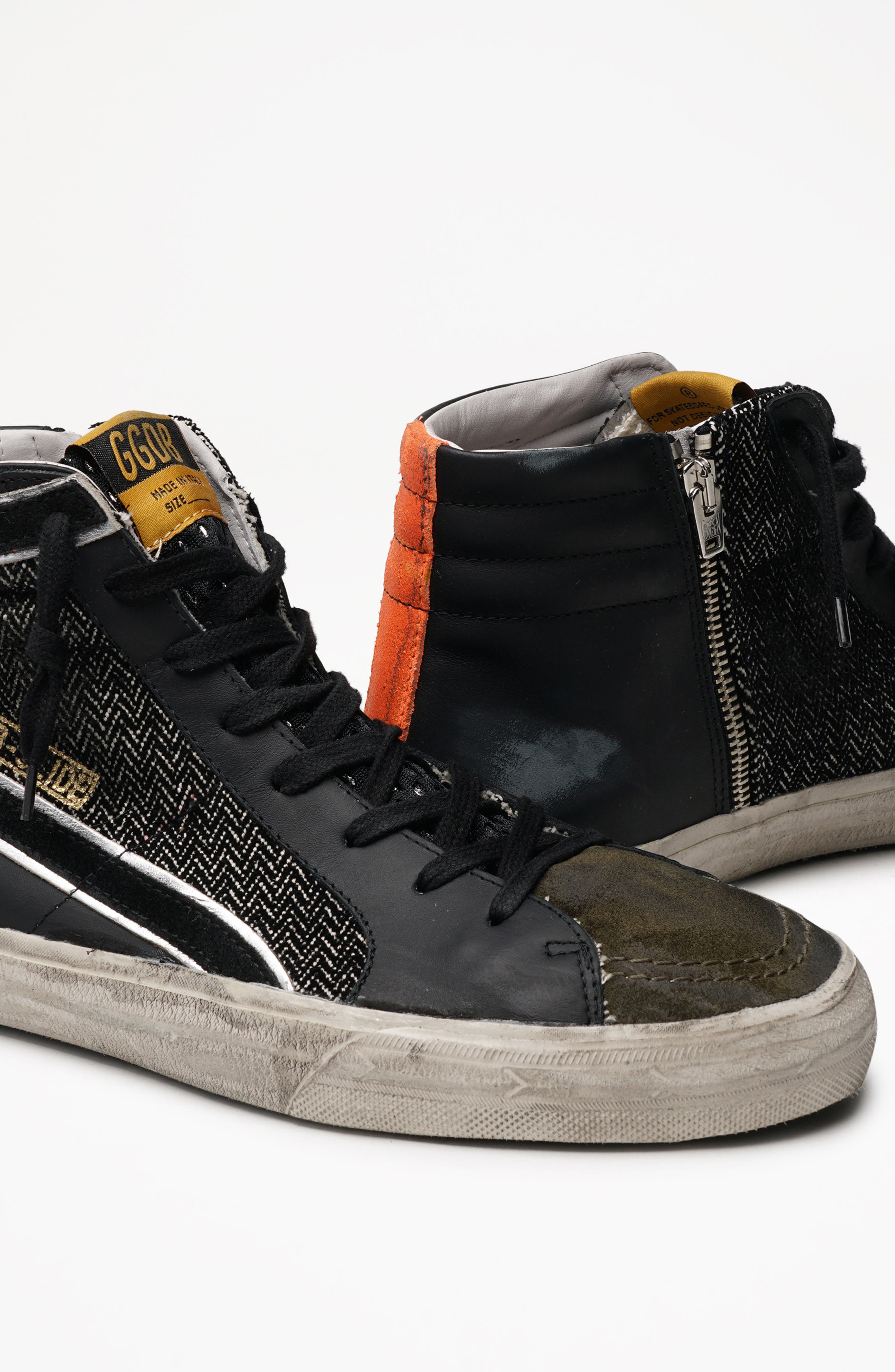 Golden Goose Slide High Top Sneaker, Alternate, color, 