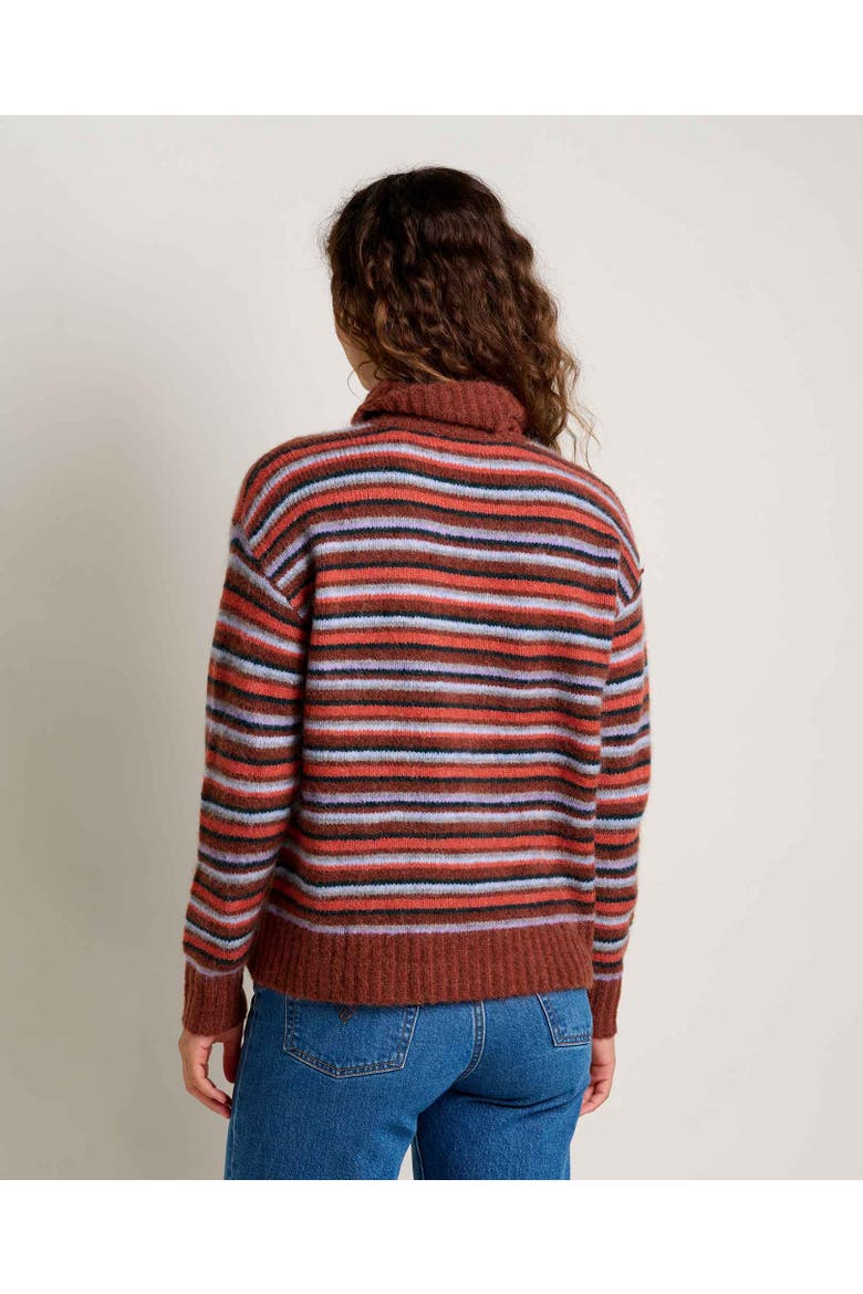 Toddy T-Neck Sweater, Alternate, color, Gourd