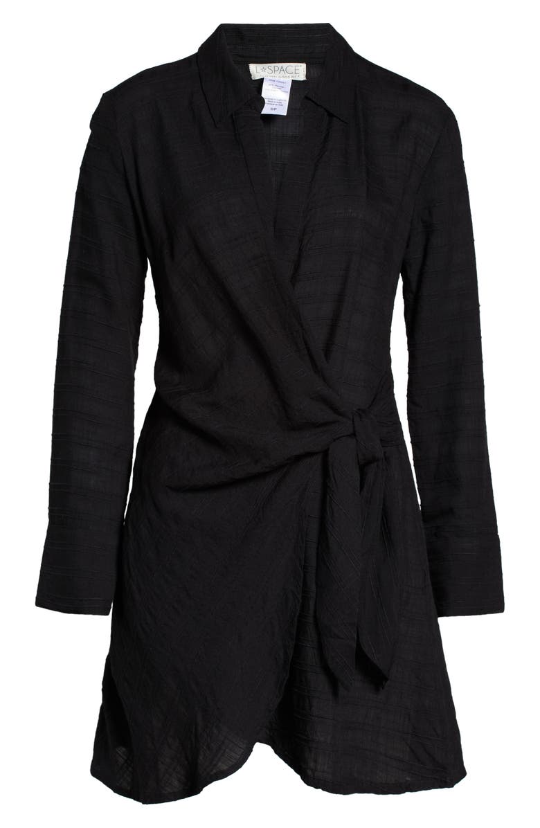 LSPACE L Space Daydream Side Tie Tunic Cover-Up Dress, Alternate, color, 