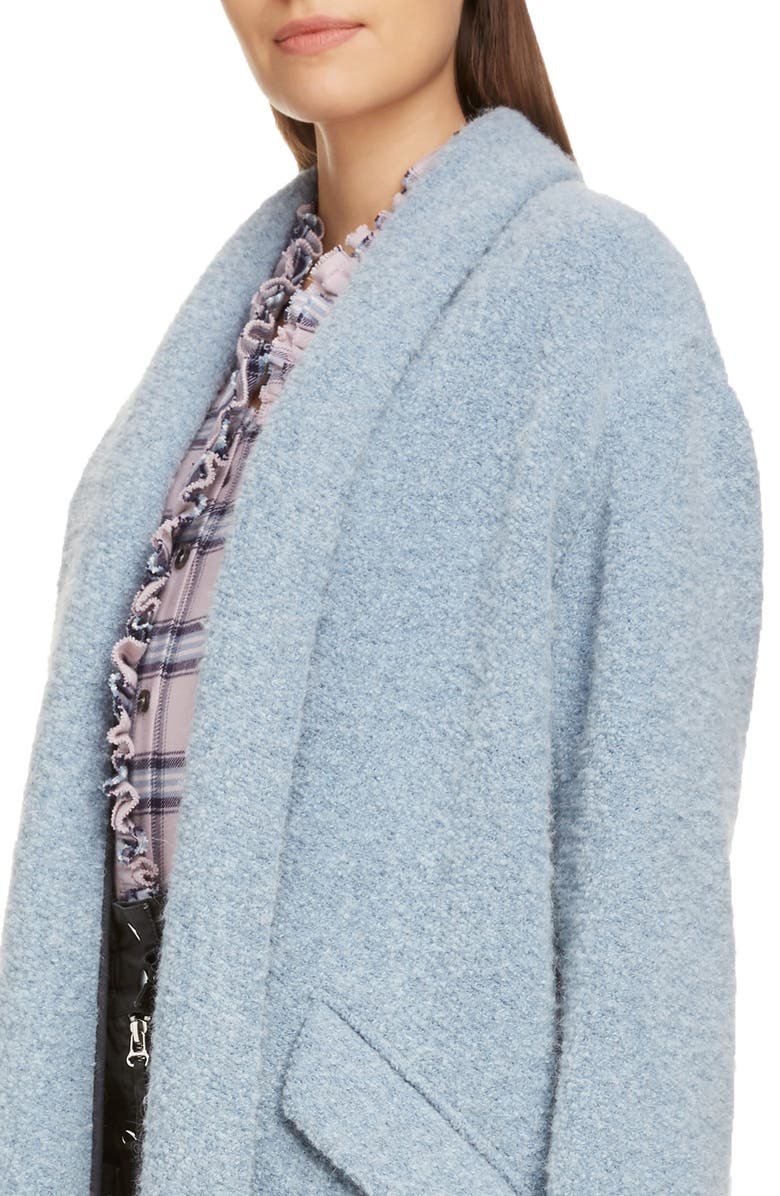 Isabel Marant Étoile Faby Open Front Coat, Alternate, color, 