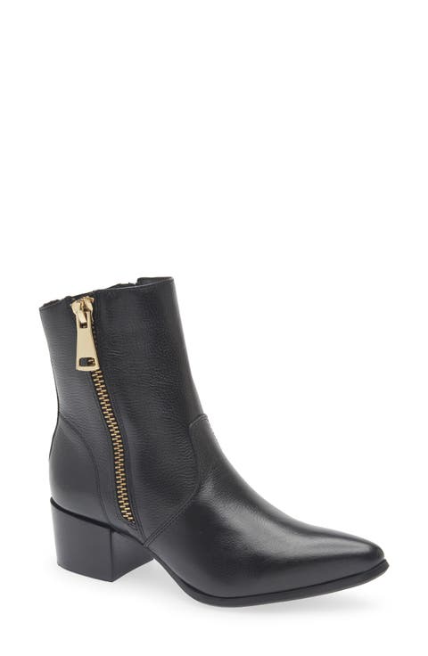 Leyla Block Heel Bootie (Women)