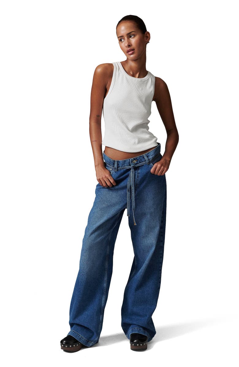 DAY Birger et Mikkelsen Elijah Mid Wash Denim Jeans, Alternate, color, Medium Blue