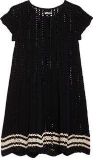 Bode Duxberry Crochet Cotton Minidress