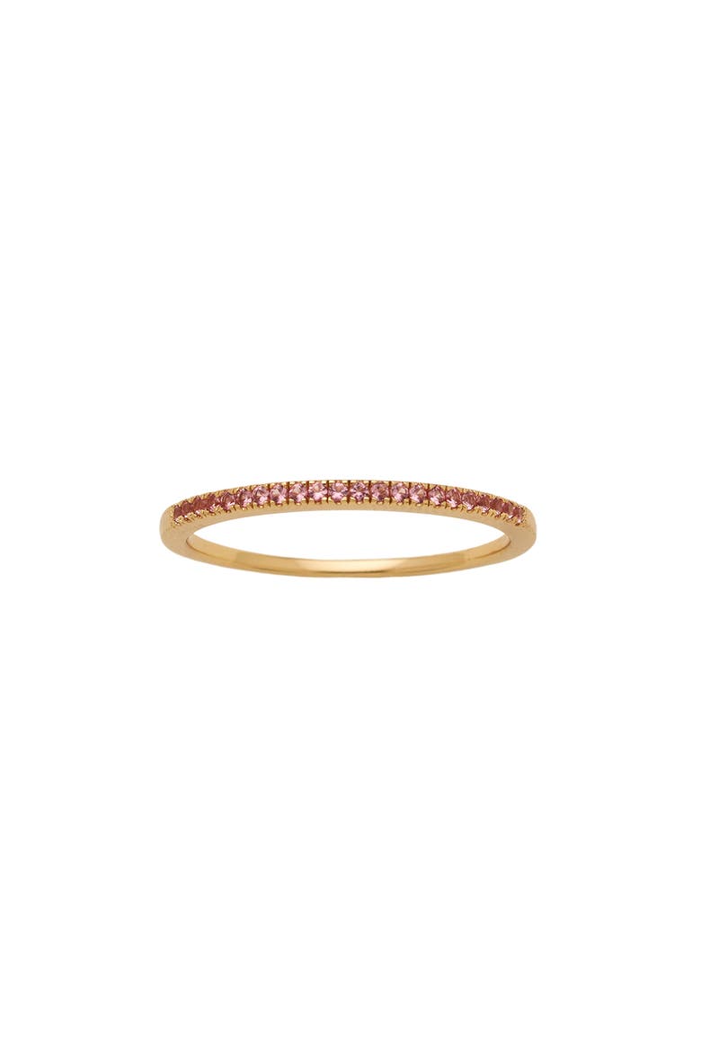 Birthstone Stacking Ring, Main, color, GOLD OCTOBER