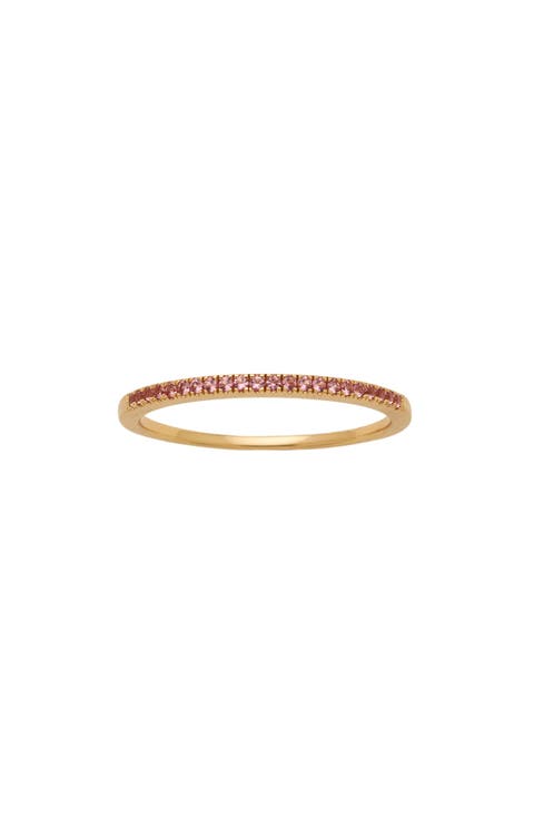 Birthstone Stacking Ring