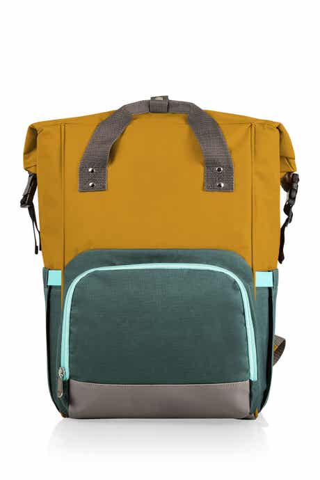 Picnic Time On The Go Roll-Top Cooler Backpack