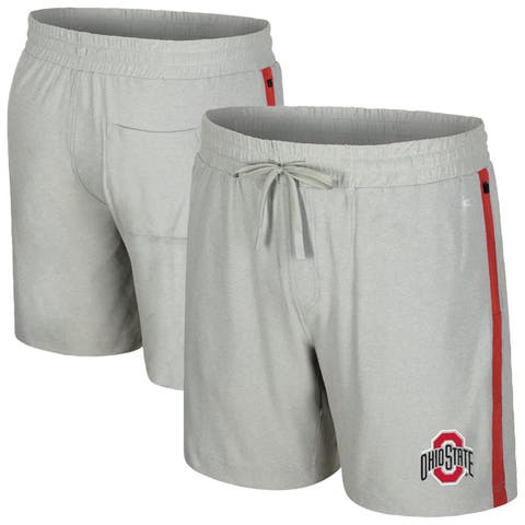 Men's Colosseum Gray Ohio State Buckeyes Mac Shorts