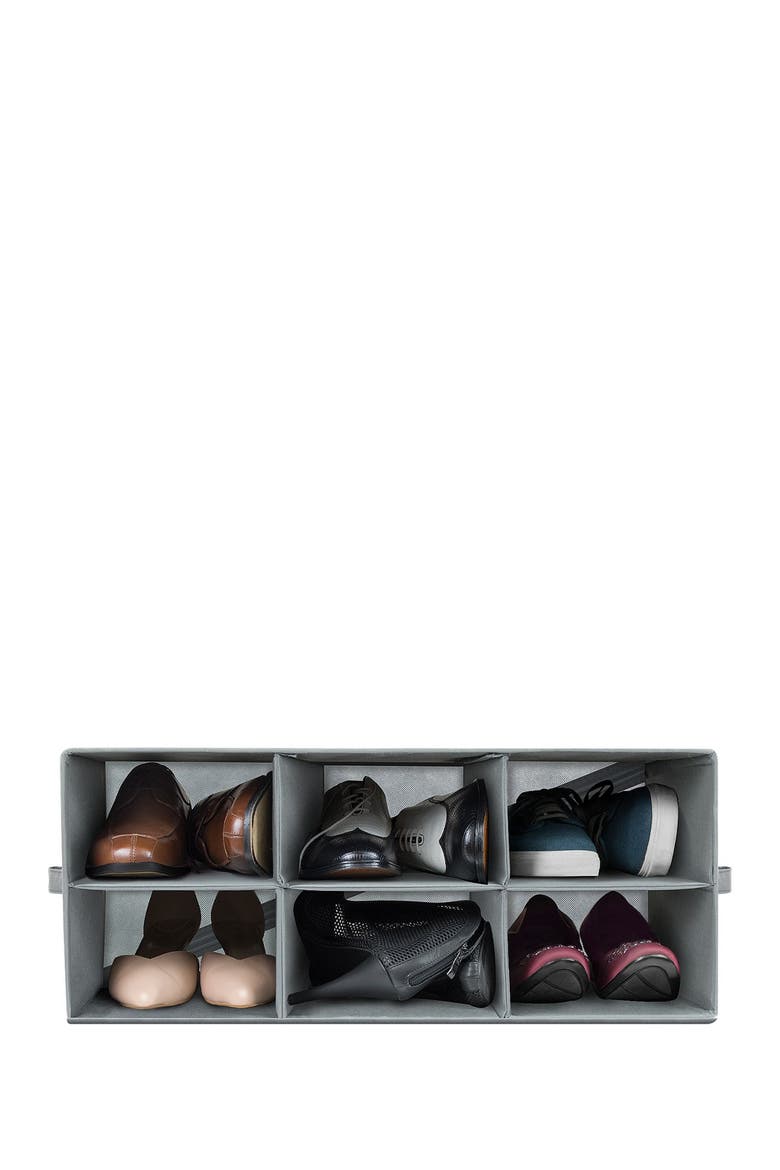 Grey Shoe Bin, Alternate, color, GOLD