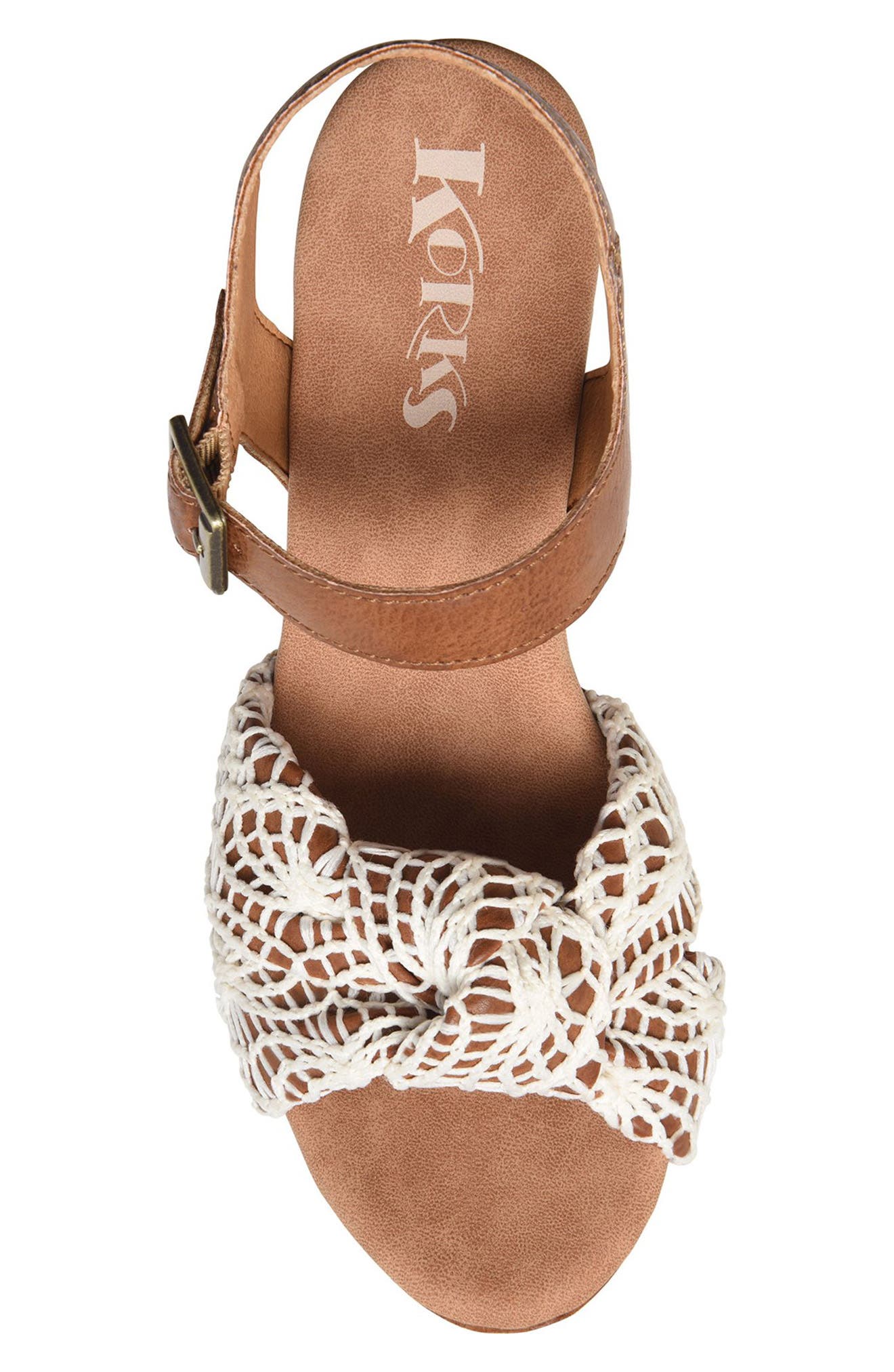 KORKS Natalia Knot Sandal, Alternate, color, 