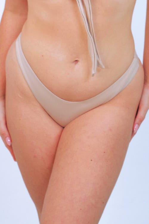 Mary Mercedes Amelia Bikini Bottom In Cream