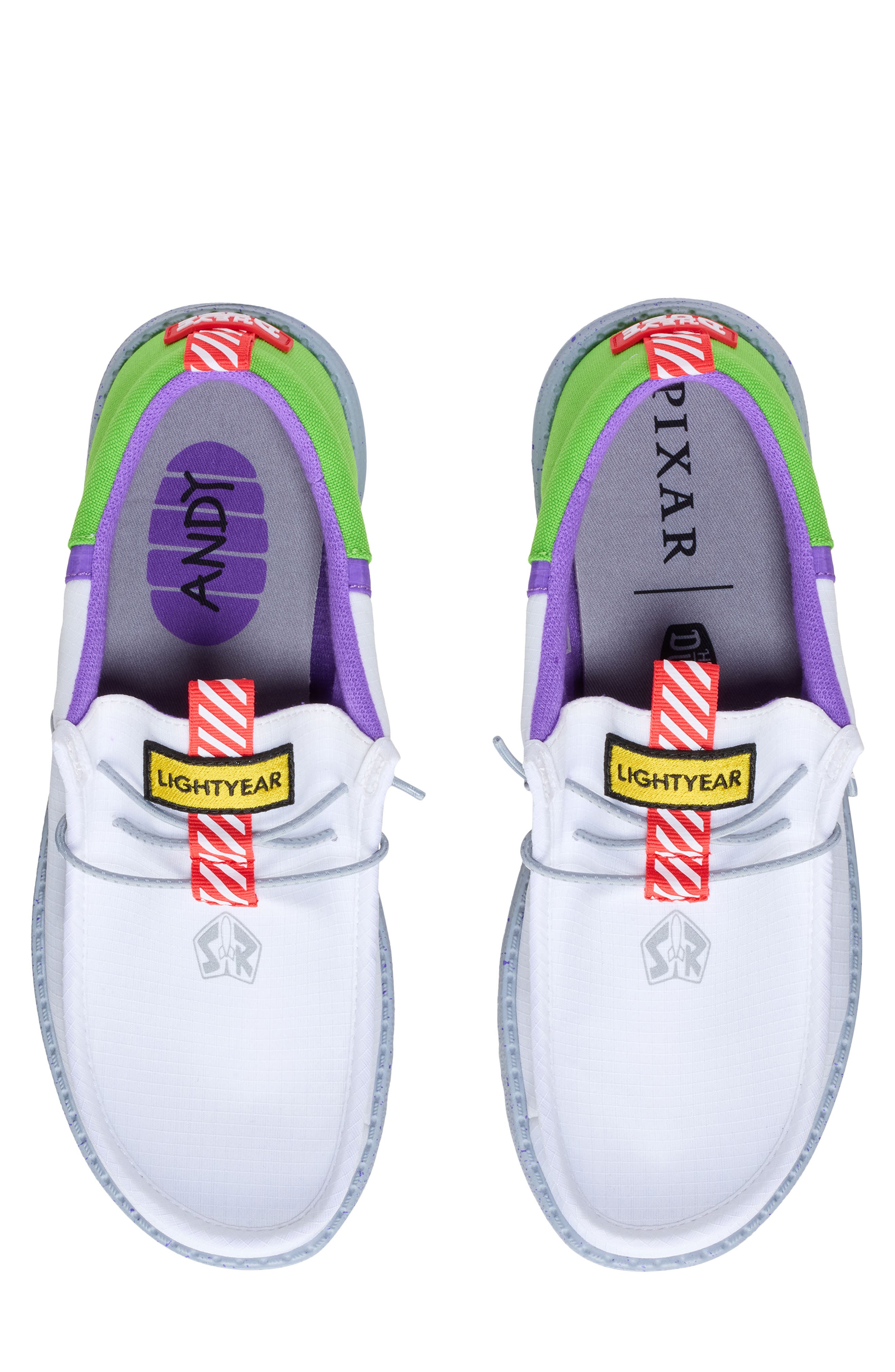 Hey Dude x Toy Story Wally Buzz Lightyear Slip-On, Alternate, color, 