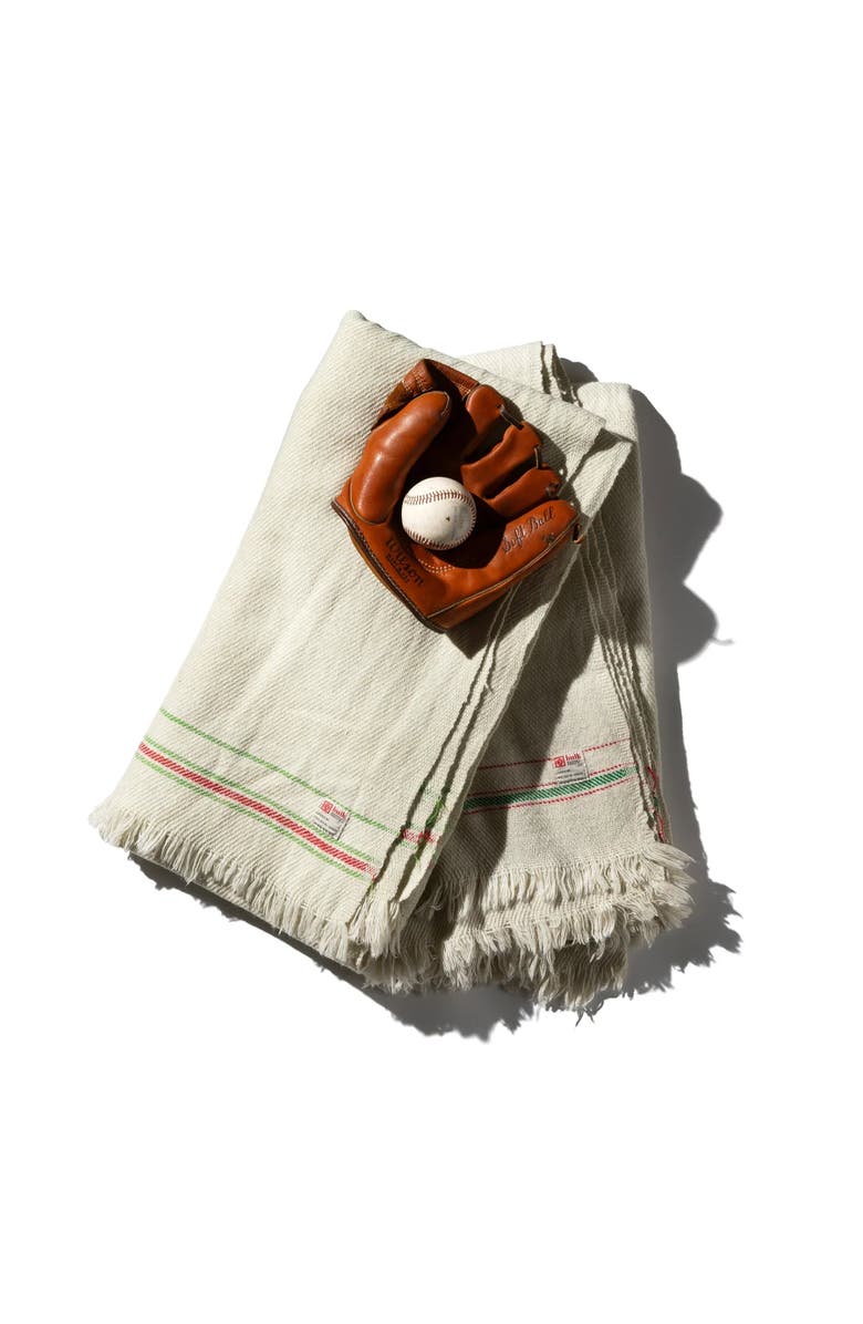 PUEBCO Wool Mix Ivory Blanket, Alternate, color, Ivory