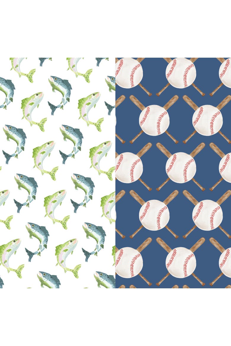 James Underwear Set, Alternate, color, Jumping Trout